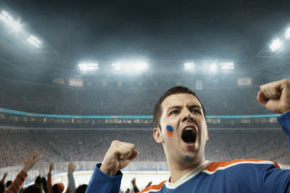 The Oilers Fan Flash Not Censored Incident and on Social Media