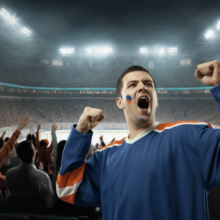 The Oilers Fan Flash Not Censored Incident and on Social Media