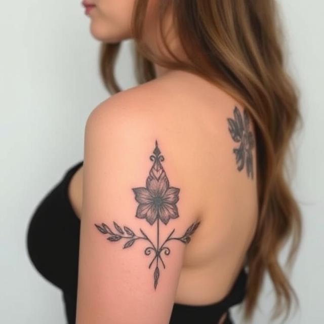 What's Classy Upper Arm Tattoos for Females?