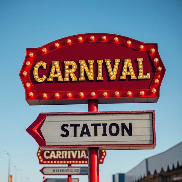 Carnival Station Signs: The Heartbeat of Festive Navigaation