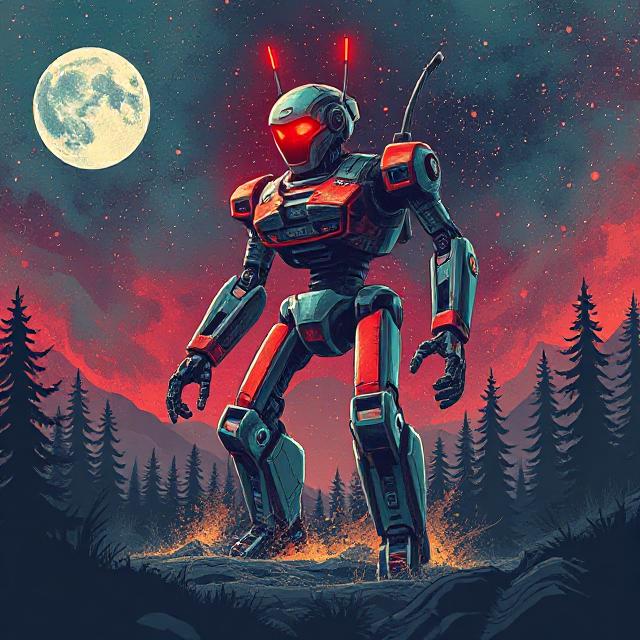 Who Created The Wild Robot Wallpaper?