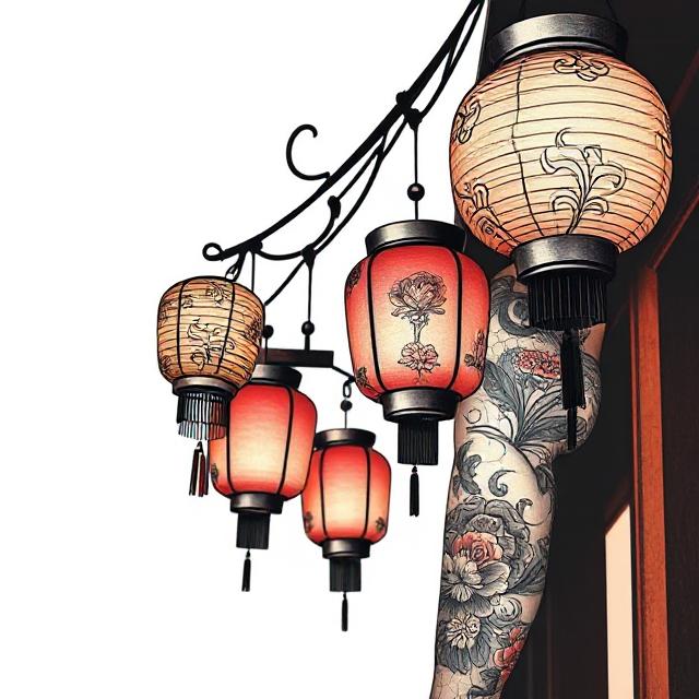 How to Create Tattoos of Lanterns: A Step-by-Step Guide